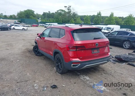 2022 Volkswagen Taos 1.5T Se z USA, uszkodzony, nr VIN 3VVPX7B29NM012915